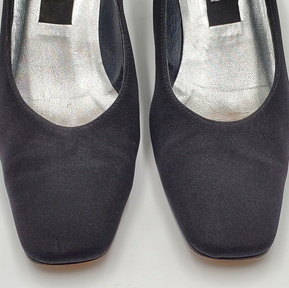 Stuart Weitzman Black Fabric Pumps - Picture 10 of 15